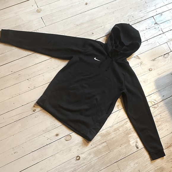 Nike Other - Nike Dri-Fit Fleece Black Pullover Hoodie Men’s Small